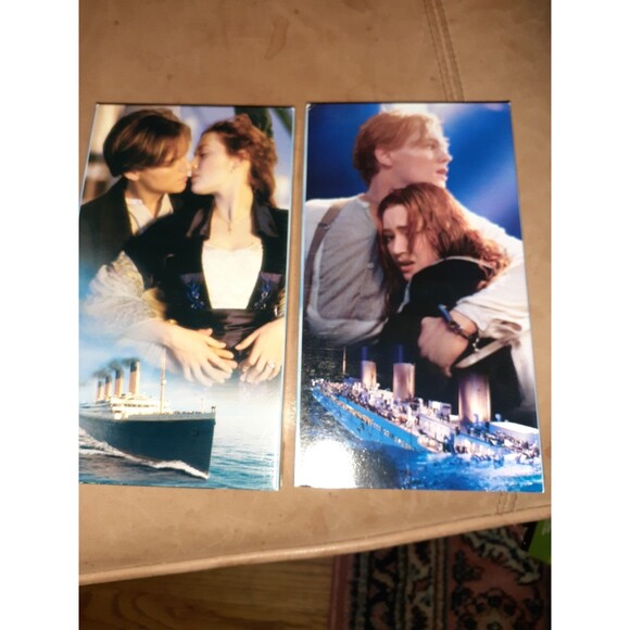 Titantic VHS tape movie set James Cameron Emmy winning film - Picture 4 of 4
